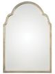 Uttermost® Brayden Antique Silver Champange Petite Arch Mirror-0