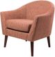 Olliix by Madison Park Red Grayson Mid-Century Accent Chair-0