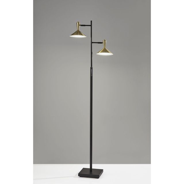 Adesso® Lucas Black Led Tree Lamp-1