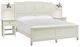 Magnussen Home® Willowbrook 3-Piece Egg Shell White King Wall Bedroom Set-0