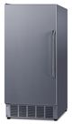 Summit® 15" 45 lb. Stainless Steel Outdoor ADA Compliant Ice Maker-2