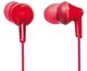 Panasonic® ErgoFit Red In-Ear Earbud Headphones-0