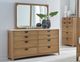 Parker House® Escape Glazed Natural Oak 8-Drawer Dresser-1