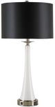 Currey & Company Excelsior Black/Off-White Table Lamp-0