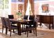 Furniture of America® Living Stone Tobacco Oak Dining Table-0
