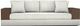 Vanguard® Furniture Customizable Embrace Wood Shelf Sofa-0