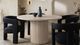 Diamond Sofa® Siren Almond 54" Round Dining Table-2