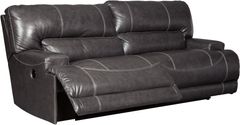 Signature Design by Ashley® McCaskill Gray Reclining Power Sofa