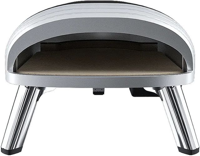 Unique® Appliances Classic Retro 12" Matte Black Liquid Propane Pizza Oven-1