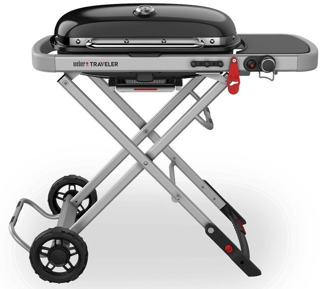 Weber® Grills® Traveler Single Burner Black Portable Liquid Propane Gas Grill