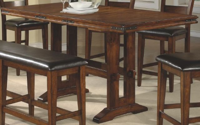 Winners Only® Brown Tall Counter Dining Table-0