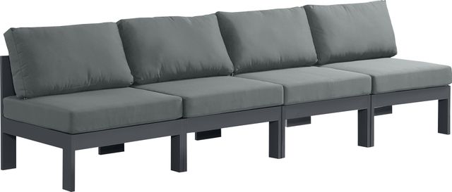 Meridian Furniture Nizuc Grey Outdoor Patio Modular Sofa-0