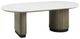 ACME Furniture Clayten White Coffee Table with Light Oak Base-0