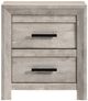 Elements International Eleanor White Nightstand -3