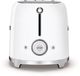 Smeg 50's Style 2 Slice White Toaster-2