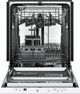 GE® 24" White on White Built-In Dishwasher-2