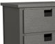 Elements International Cali Kids Gray Youth Nightstand-1