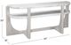 Bassett Mirror Gavin Driftwood White Console Table-4