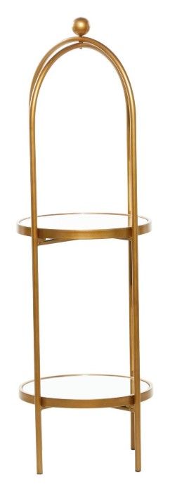 Deco Marche Gold Shelving Unit-2