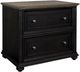 Riverside Furniture Regency Antique Oak/Matte Black File Cabinet-0