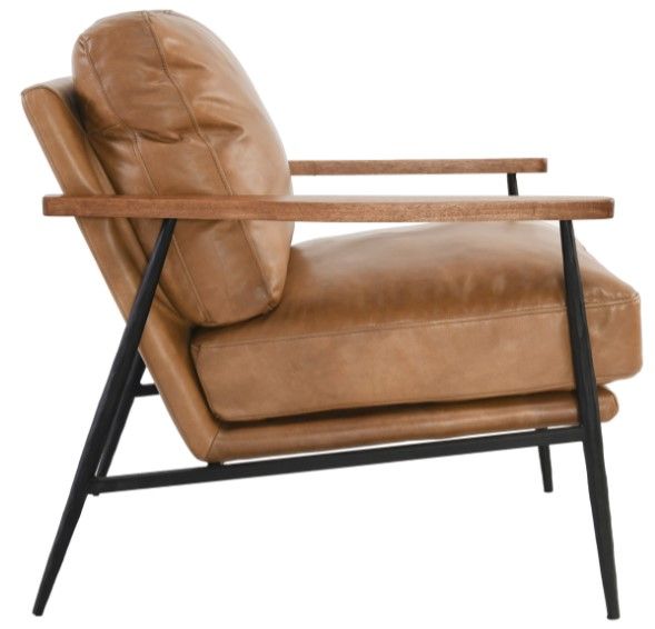 Classic Home Christopher Adobe Tan Accent Chair-3
