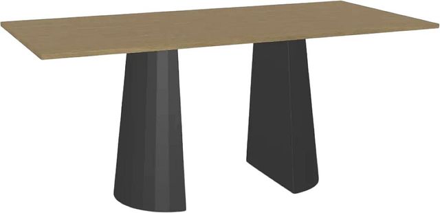 Amisco Customizable Gemma 84" Rectangular Pub Table with 1" Thermo Fused Laminate Top-0
