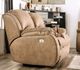 Furniture of America® Elton Light Gray Power Reclining Loveseat-2