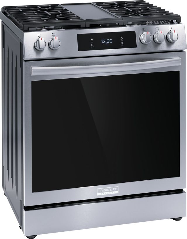 Scratch and Dent - Frigidaire Gallery® 30" Smudge-Proof® Stainless Steel Slide In Gas Range-3