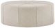 Olliix by Madison Park Cream Ferris Oval Ottoman-0