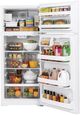 GE® 28" 17.5 Cu. Ft. White Top Freezer Refrigerator-3