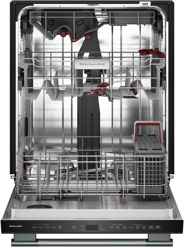KitchenAid® 24" Juniper 360° Max Jets™ Third Rack Top Control Built-In Dishwasher with ProDry™ System-2