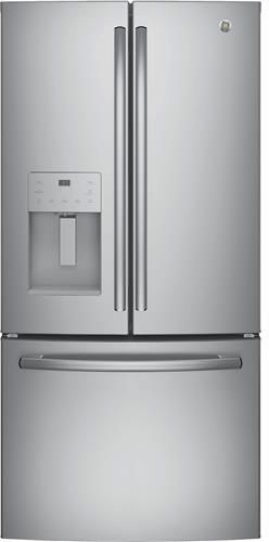 GE® Series 23.8 Cu. Ft. Stainless Steel French Door Refrigerator-0