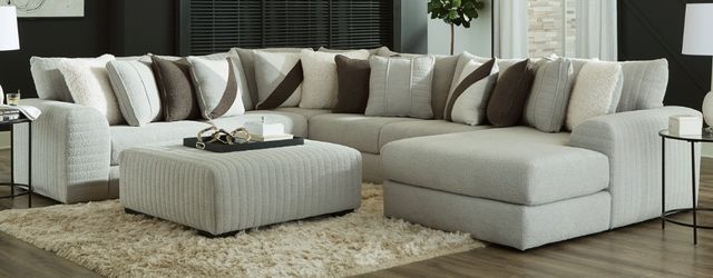 American Wholesale Furniture Viking Dove Ottoman-1