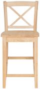 Linon Torino Unfinished X-Back Counter Stool-3