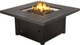 Napoleon St. Tropez Patioflame® Bronze Outdoor Propane Gas Firepit Square Propane Gas Table-4