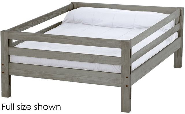 Crate Designs™ Furniture Storm Full Ladder End Upper Bunk Bed-0