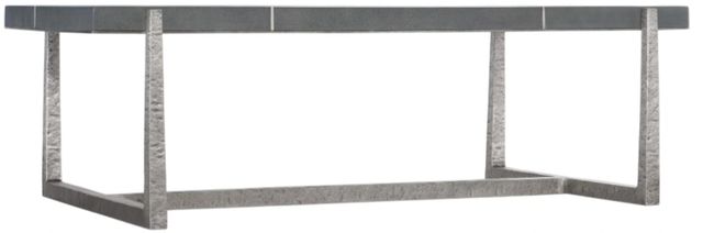 Hooker® Furniture Chapman Gray Cocktail Table with Pewter Base-0