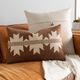 Surya Nobility Dark Brown 22"x14" Toss Pillow with Down Insert-3