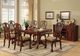 Furniture of America® Georgetown 2-Piece Beige/Cherry Arm Chair Set-1