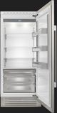 Fulgor Milano 36 in. 21.5 Cu. Ft. Stainless Steel Built In Column Refrigerator-1