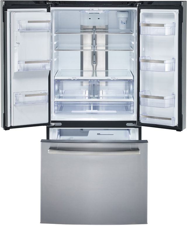 GE Profile™ 24.8 Cu. Ft. Stainless Steel French Door Refrigerator-3