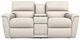 La-Z-Boy® Ava Ivory Power Reclining Loveseat with Console, Headrest, and Lumbar-1