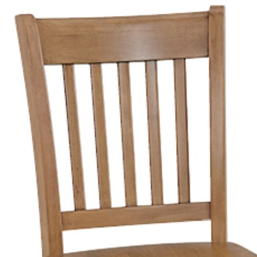 Whittier Wood® Furniture McKenzie Hawthorne Pecan Office Chair-1