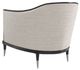 Caracole® Splash of Flash Almost Black/Ivory Accent Chair-2