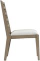 Riverside Furniture Pasadena 2-Piece Casual Taupe/White Ladderback Dining Side Chair Set-3