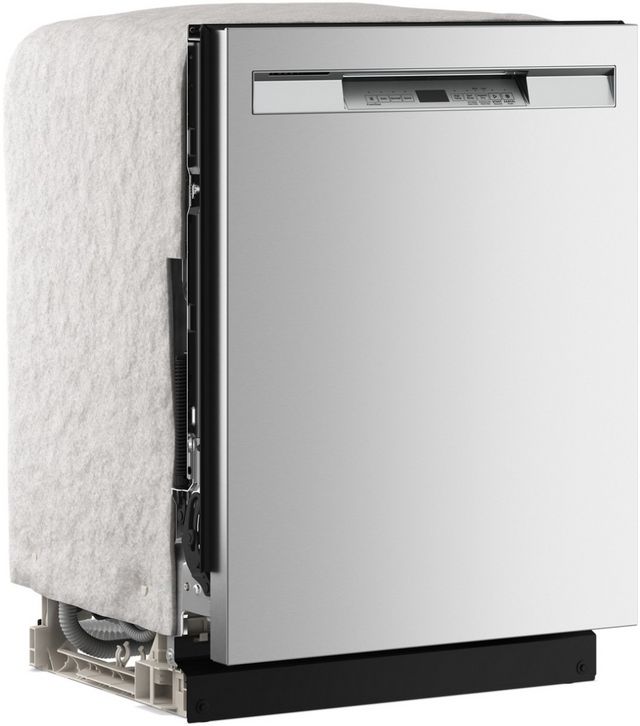 Maytag® 24" Fingerprint Resistant Stainless Steel Front Control Built In Dishwasher-1