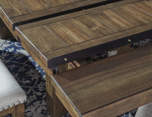 Signature Design by Ashley® Moriville Grayish Brown Dining Table-3