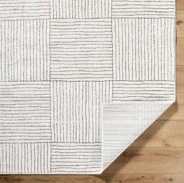 Surya Architect Dark Brown/Ivory 5'x7' Area Rug-1