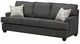 Edgewood Furniture C392 Kirkland Charcoal Sofa-1
