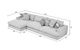 Drew & Jonathan™ Home Montecito 2-Piece River Rock Left-Arm Chaise Sectional-1
